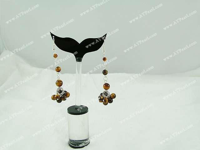 tiger eye earrings