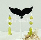 Wholesale Gemstone Earrings-olive earrings