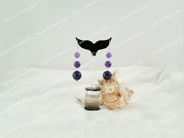 amethyst earrings