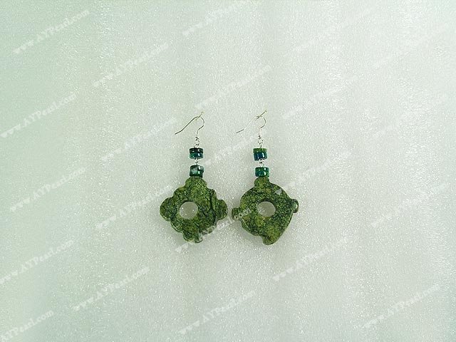 gem earrings