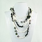 Wholesale Jewelry-pearl gem necklace