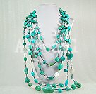 Wholesale Jewelry-turquoise shell crystal necklace