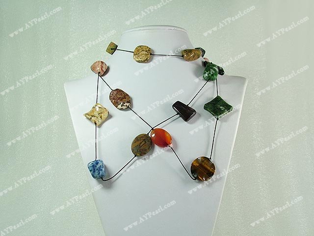 multi-stone necklace