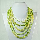 Wholesale Gemstone Jewelry-pearl olive necklace