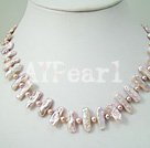 Wholesale Jewelry-Biwa pearl necklace