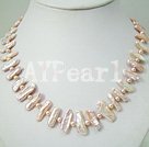 Wholesale Jewelry-Biwa pearl necklace