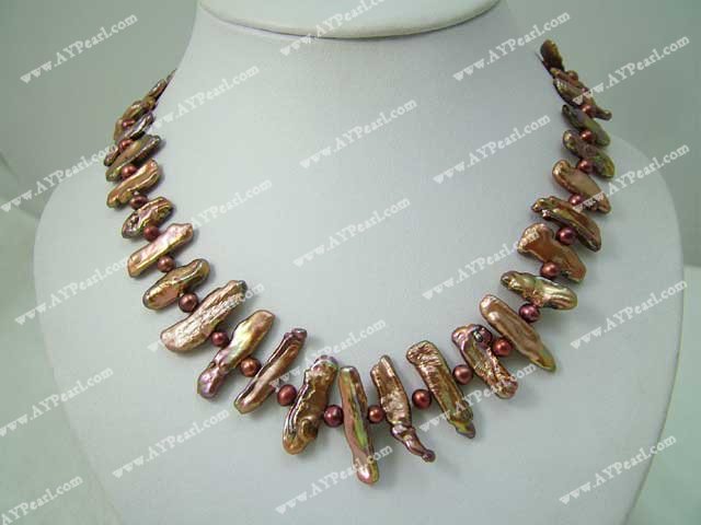 Biwa pearl necklace