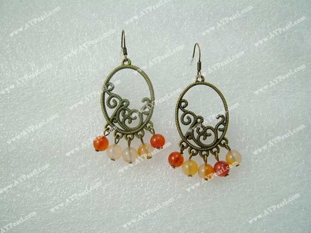 agate earrings