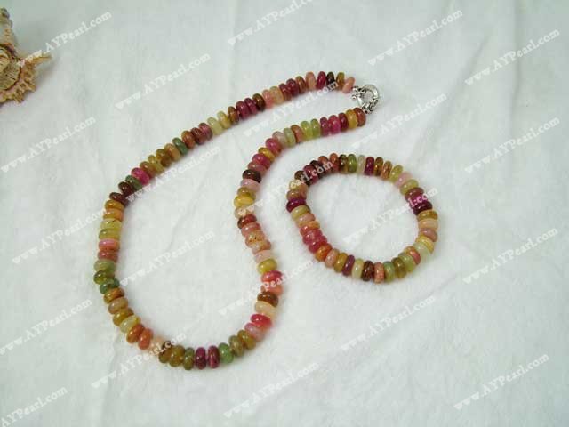 colored stone set