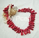 coral necklace