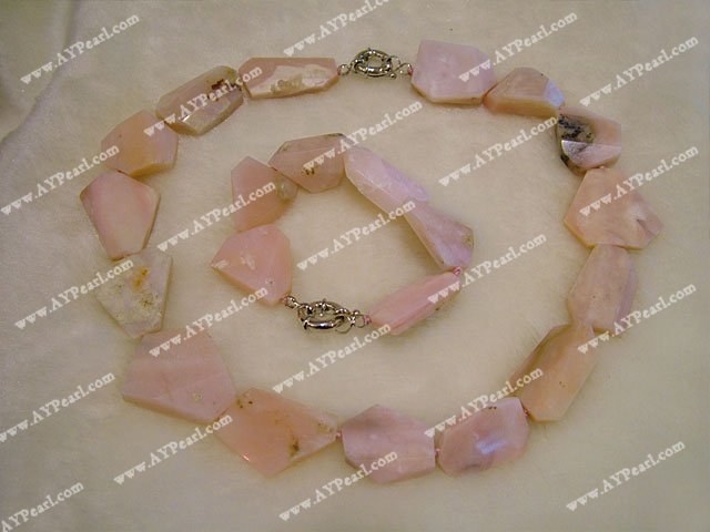 pink stone set