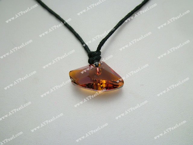 crystal pendant necklace