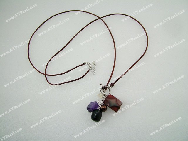 multi-stone necklace