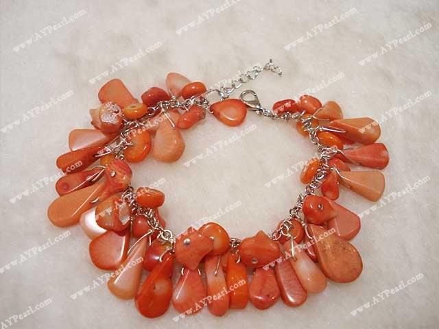 coral bracelet