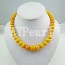 lemon gem necklace