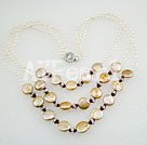 Wholesale Jewelry-pearl garnet necklace