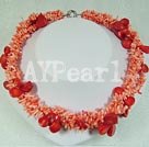 coral necklace