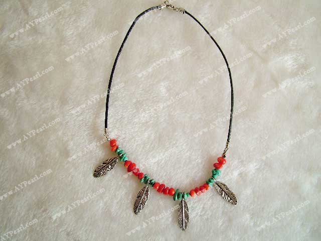 coral Turquoise necklace