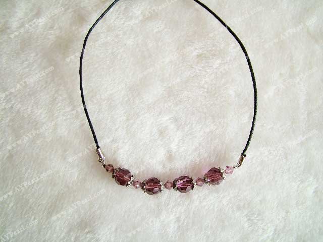 crystal necklace