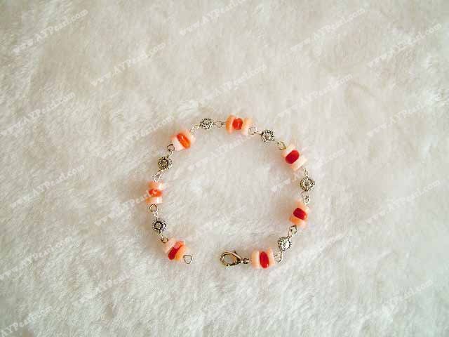 coral bracelet