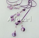 Wholesale Jewelry-pearl shell crystal necklace