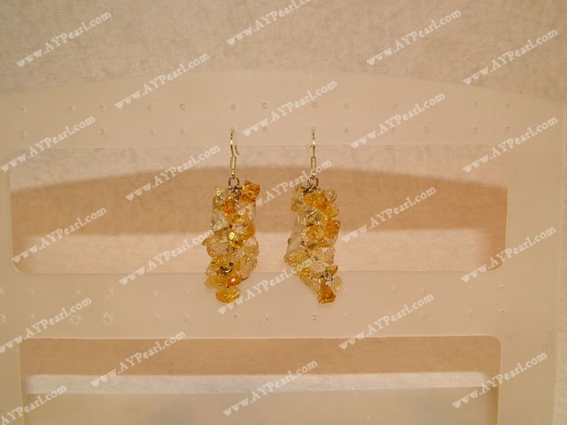 citrine earring