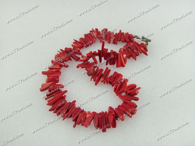 coral necklace