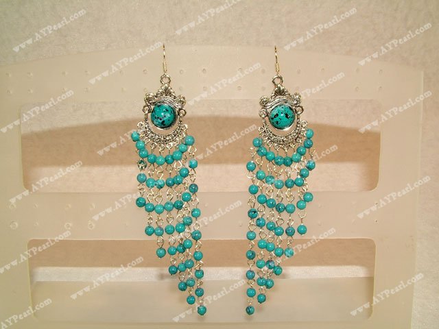 Turquoise earring