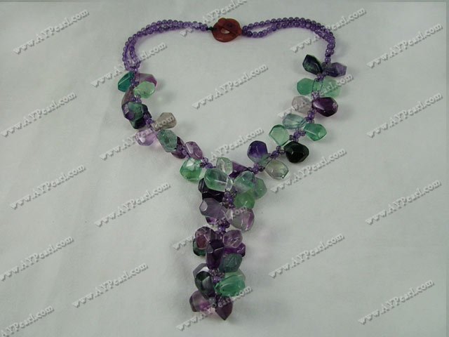 Fluorite necklace