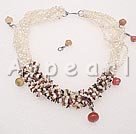 Wholesale Jewelry-Tourmaline pearl necklace