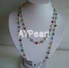 Wholesale Jewelry-multicolor pearl necklace