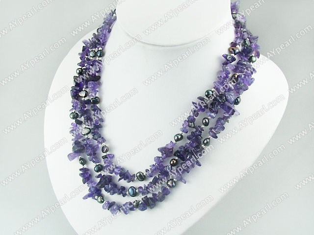 Amethyst necklace