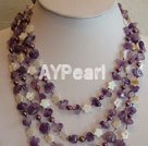 Amethyst necklace