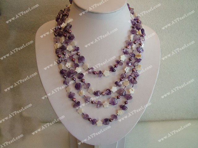 Amethyst necklace