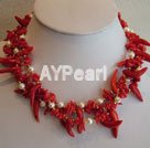 Wholesale Jewelry-coral necklace