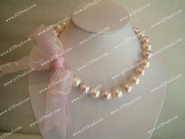 Seashell perles collier