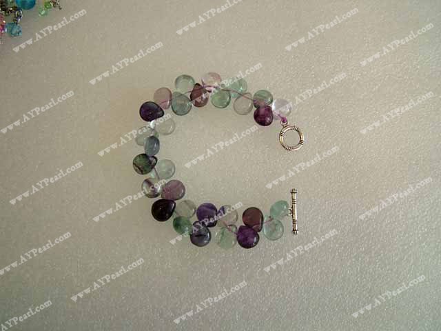 rainbow fluorite bracelet