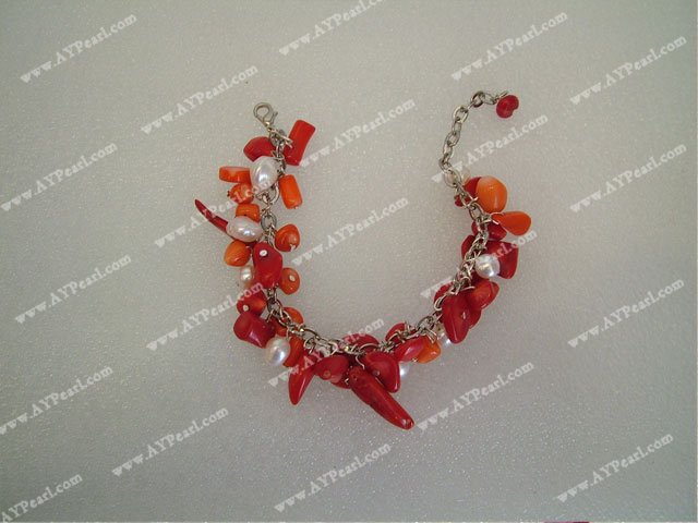 coral bracelet