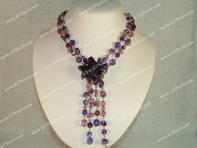 Amethyst necklace