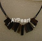 Wholesale Gemstone Necklace-Tiger eye necklace