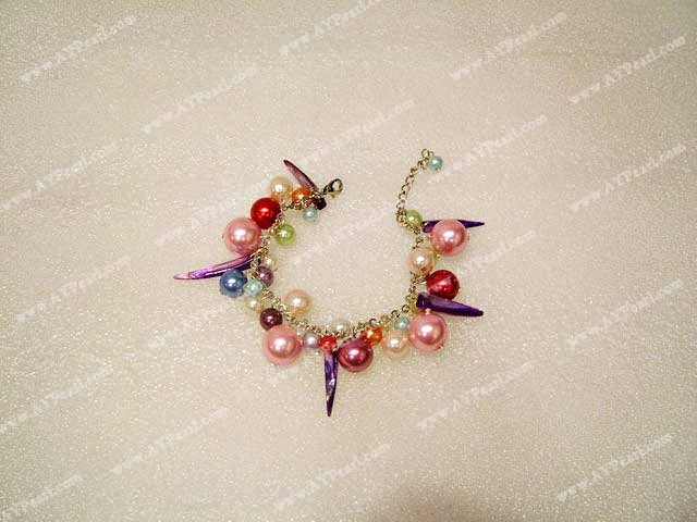 synthetic pearl bracelet