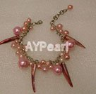 synthetic pearl bracelet