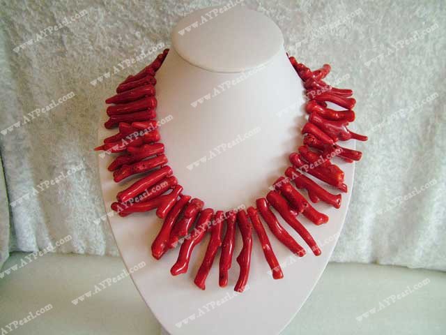 coral necklace