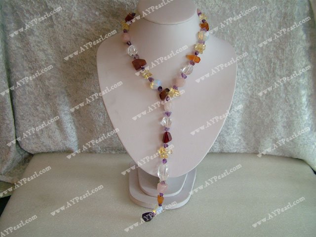 gemstone necklace