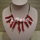 coral necklace