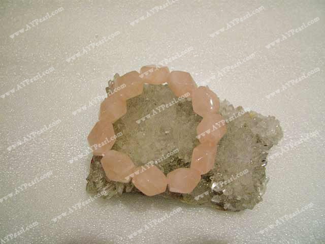 Rose quartz bracelet