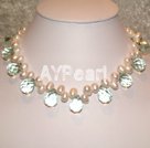 Wholesale Jewelry-crystal pearl necklace