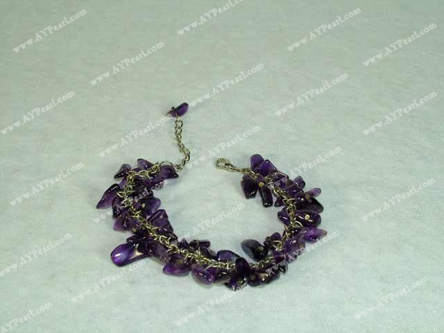 Amethyst bracelet