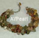 Wholesale Jewelry-multicolor crystal bracelet