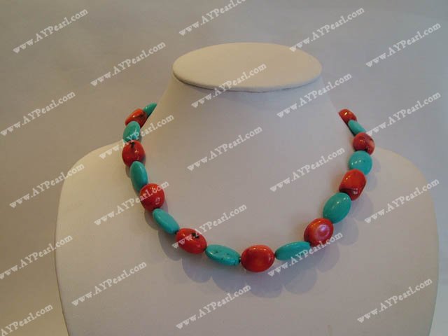 coral Turquoise necklace